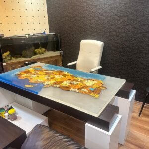 Home dünya haritası ofis masası