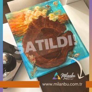 Home mavi ada orta sehpa